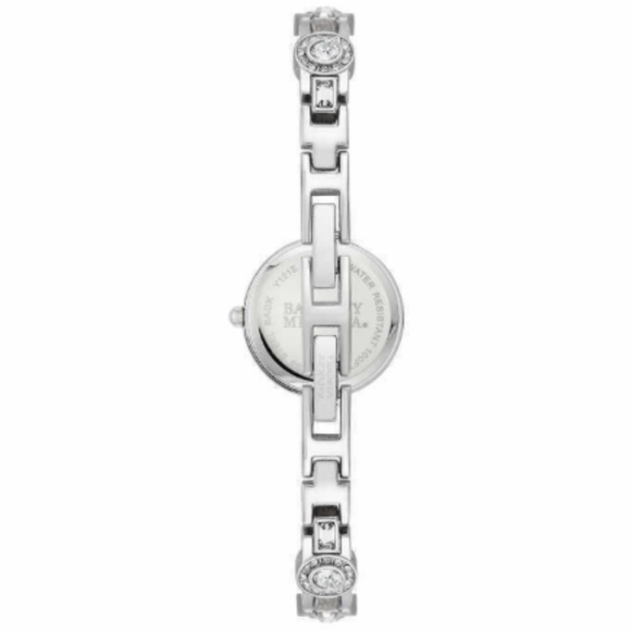 Badgley Mischka Women's Silver-tone Crystal Watch - Picture 3 of 8